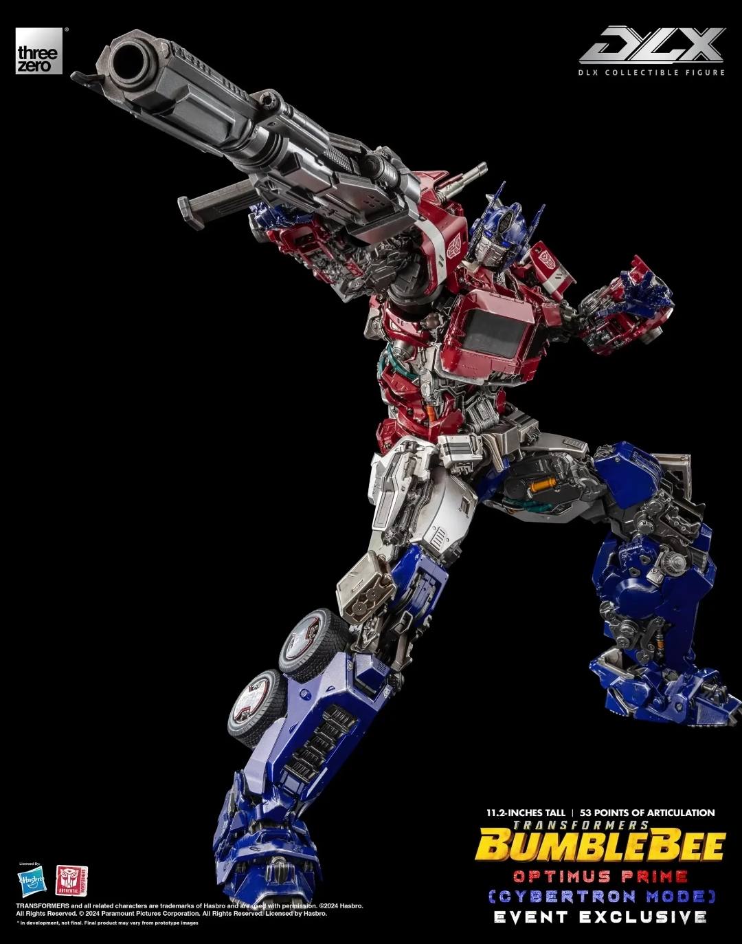 THREEZERO Bumblebee DLX Optimus Prime (Cybertron Mode) Event Exclusive