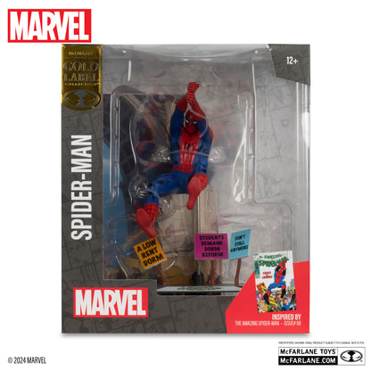 MARVEL COLLECTION 1:10TH WV2 - SPIDER-MAN (THE AMAZING SPIDER-MAN #68)(GOLD LABEL)