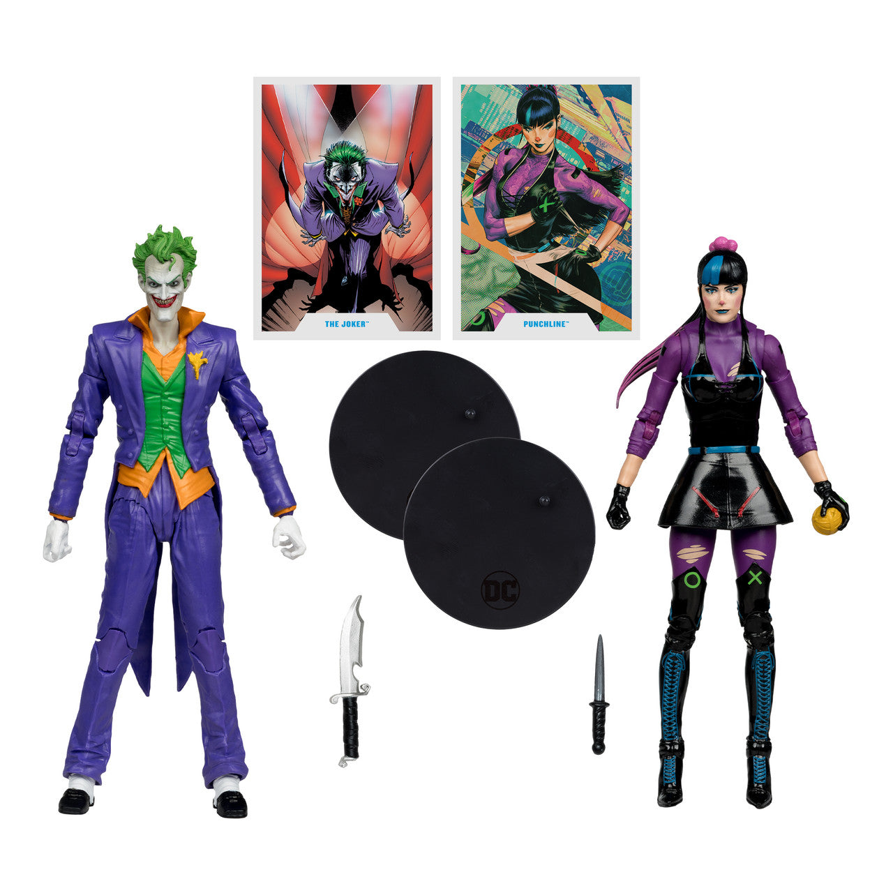 DC COLLECTOR 2PK - THE JOKER & PUNCHLINE