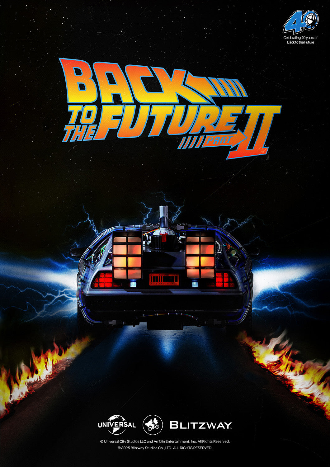 Back to the Future II ‘Time Machine’ Universal Studios BW-UMS 12201  Premium UMS 1/6 Scale Vehicle