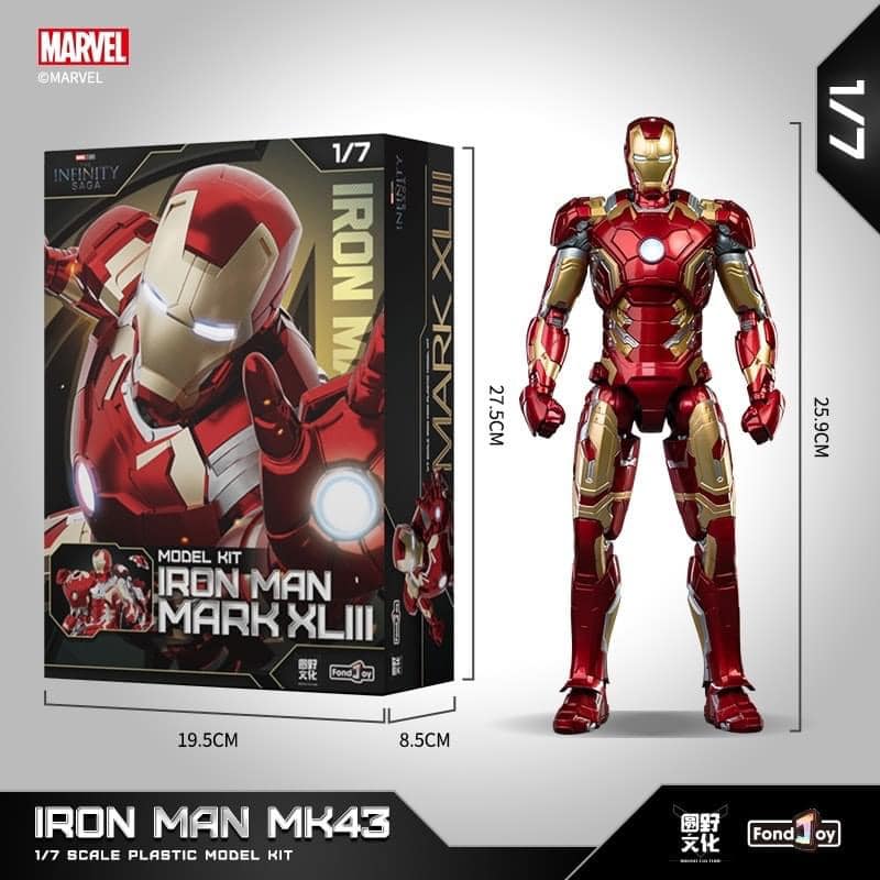 Fondjoy - 1/7 Scale Infinity Saga IRON MAN MARK 43 Model Kit