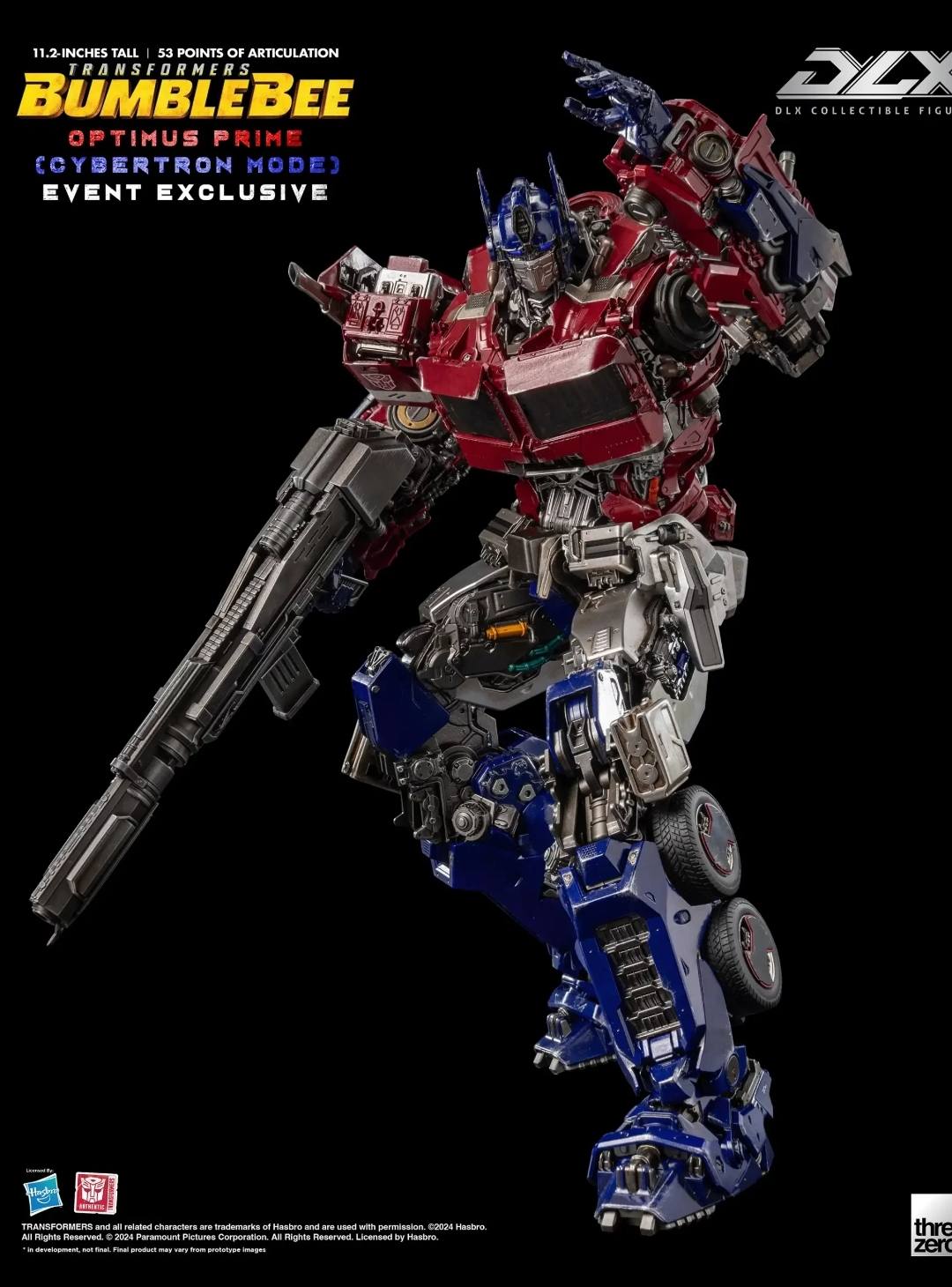 THREEZERO Bumblebee DLX Optimus Prime (Cybertron Mode) Event Exclusive