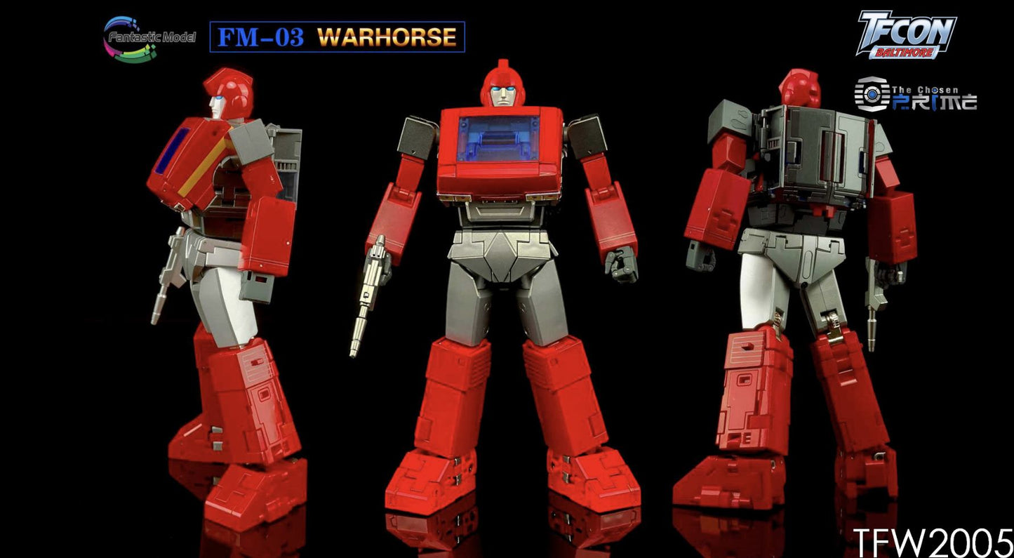 FansToys - Fantastic Model FM-03 Warhorse - IRONHIDE