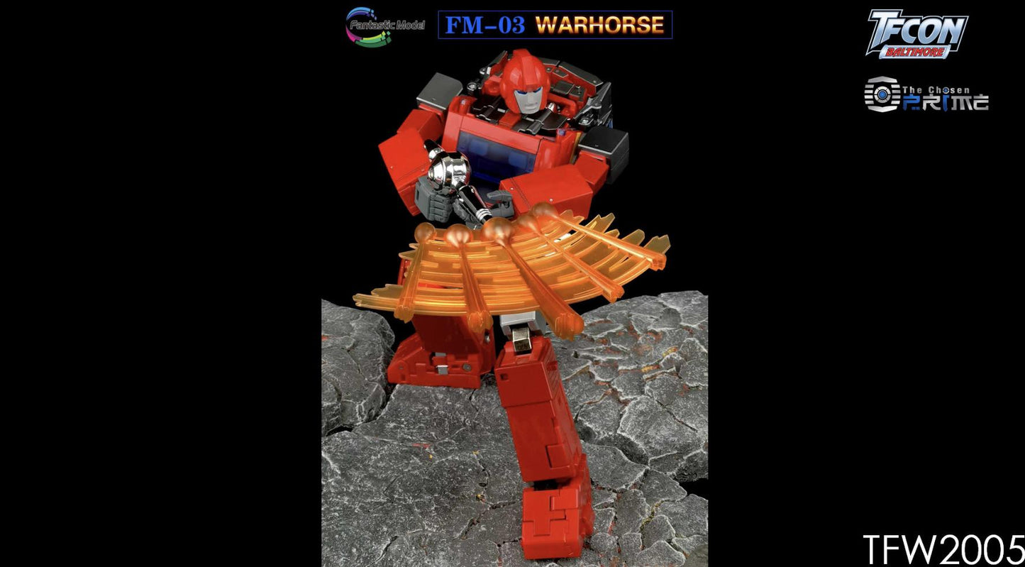 FansToys - Fantastic Model FM-03 Warhorse - IRONHIDE