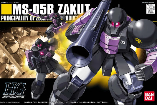 1/144 HGUC ZAKUⅠ BLACK TRI STARS