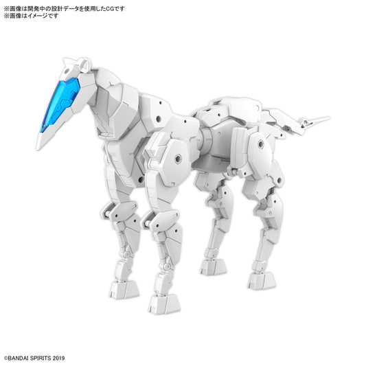 30MM 1/144 Extended Armament Vehicle (HORSE MECHA Ver.) [WHITE]