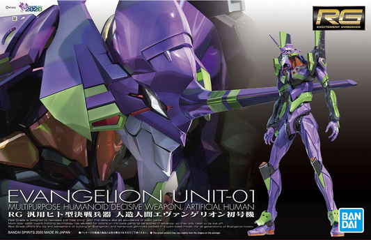 RG All-Purpose Humanoid Decisive Battle Weapon Artificial Human Evangelion Unit 01