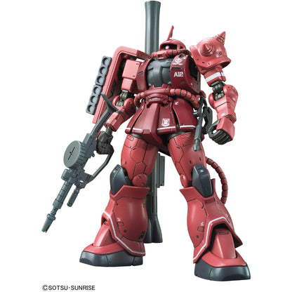 1/144 HG MS-06S Zaku II Principality of Zeon Char Aznable's Mobile Suit Red Comet Ver.